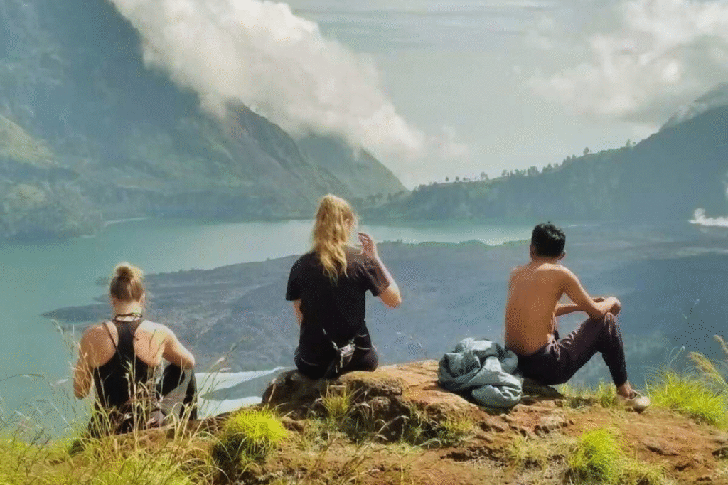 Mount Rinjani trekking, Rinjani trekking Lombok, Mount Rinjani hike, Rinjani summit trek, Rinjani crater rim trekking, Segara Anak Lake Rinjani, Rinjani trekking tour, Best Rinjani trekking, Rinjani trekking package, Rinjani trekking adventure, Rinjani sunrise hike, Rinjani trekking guide, Rinjani volcano trek